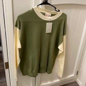 Love olive co sweater